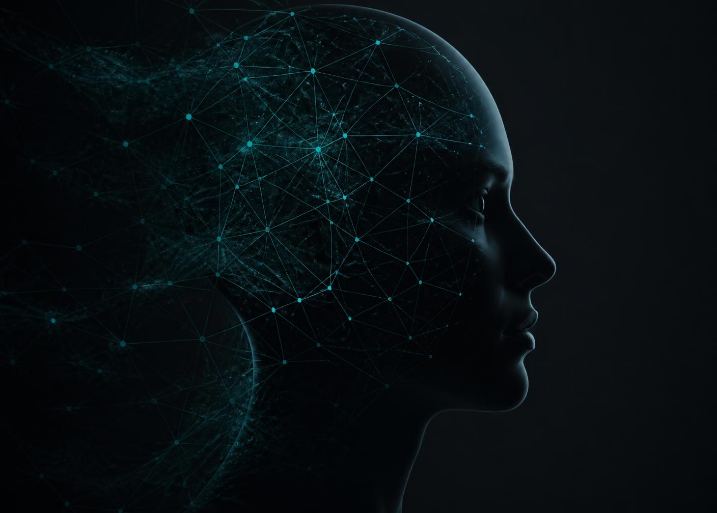 Human profile augmented with a network of artificial intelligence connections